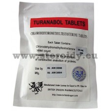 Turanabol 200 tabs British Dragon